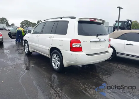 2006 Toyota Highlander Hybrid V6 z USA, uszkodzony, nr VIN JTEDW21A760015277